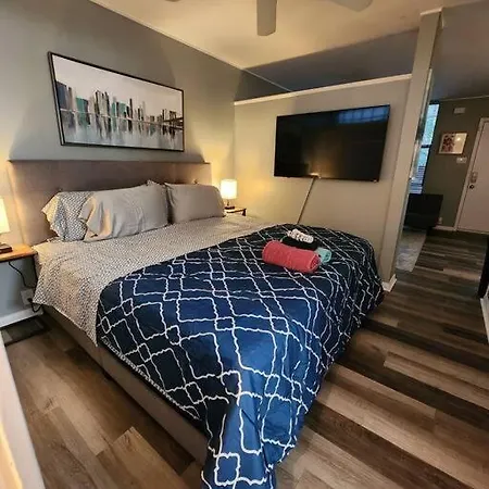 Apartamento Blue Shark *W7* @ Montrose 1Br Private King Loft Houston Exterior foto